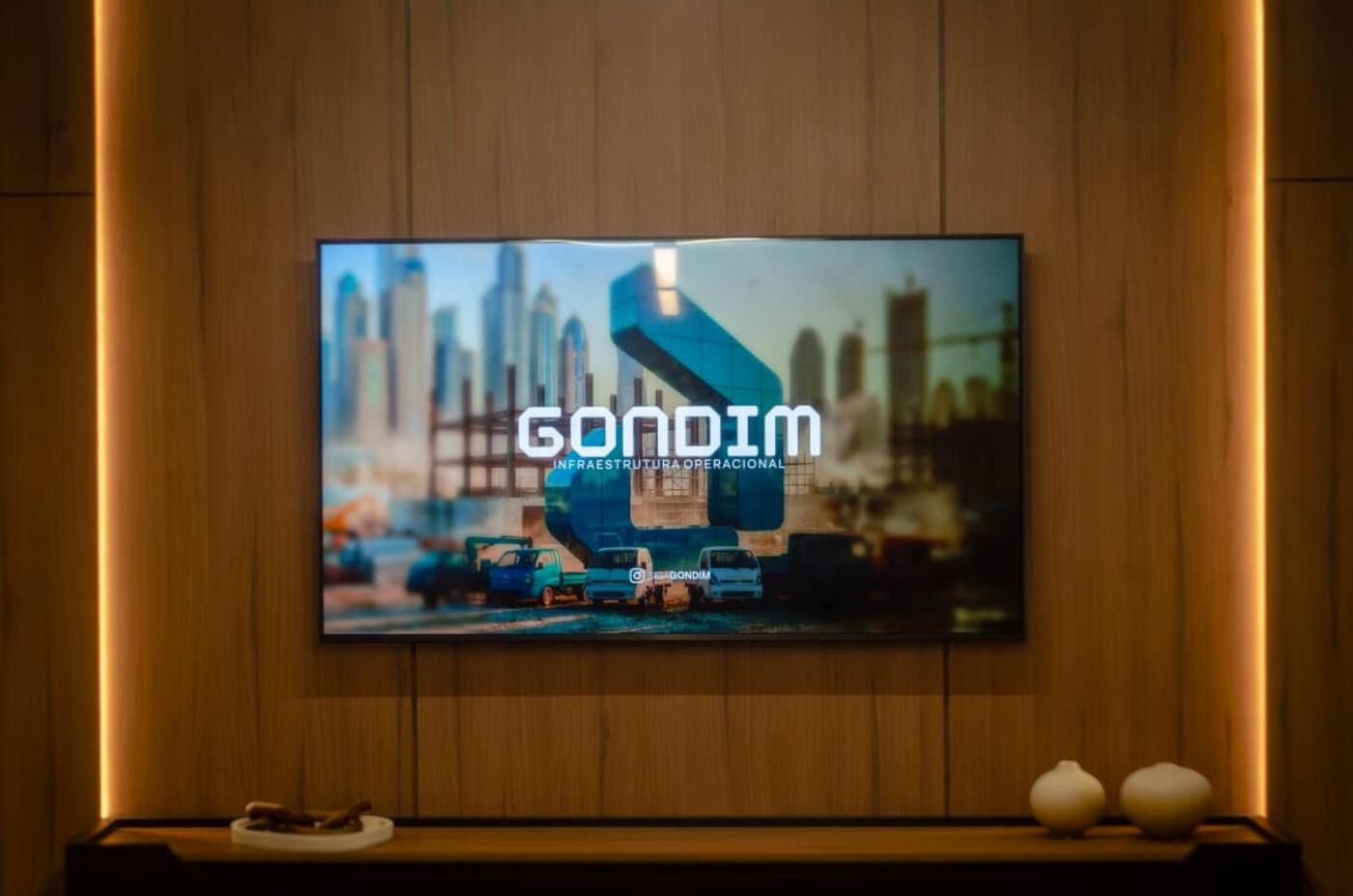 Recepção com a marca Gondim