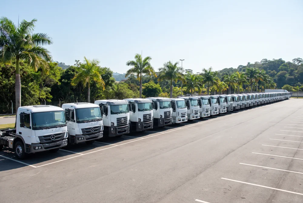 Frota operacional dedicada da Gondim